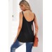Black Knitted Tank Top