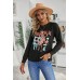 Wild West Cowboy Cropped Long Sleeve Top